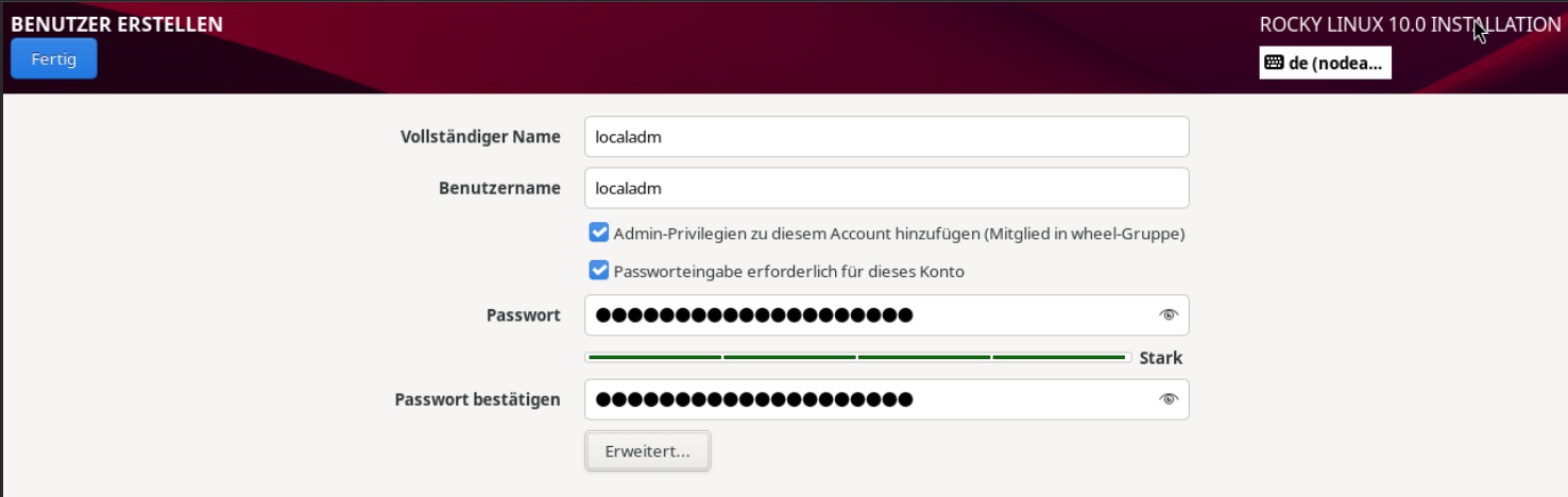 OS Install - User