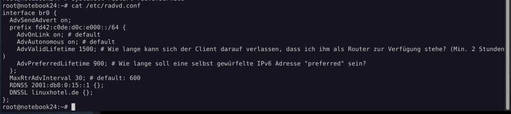 radvd.conf